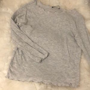 Brandy Melville Half Sleeve Top